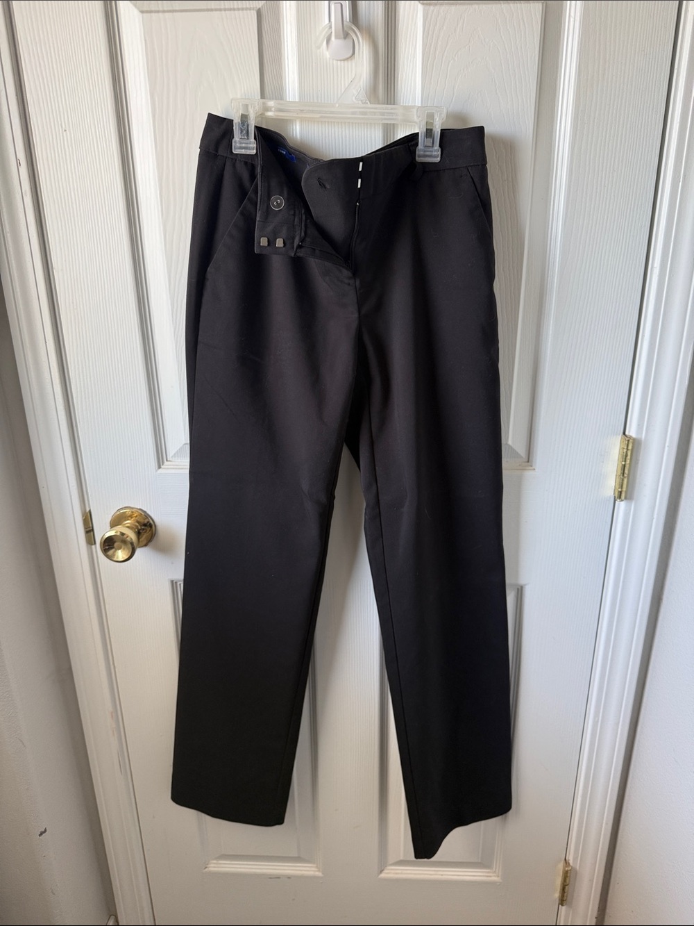 Apt. 9 Black Straight Dress Pants